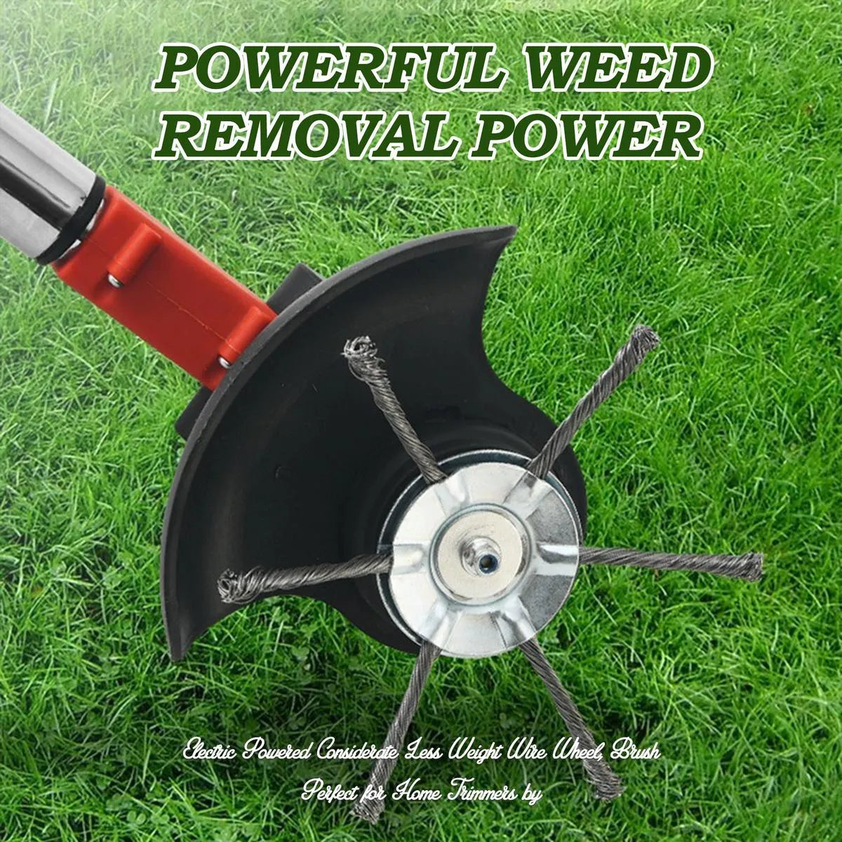 Mroace Heavy Duty Steel Weed Trimmer Blade