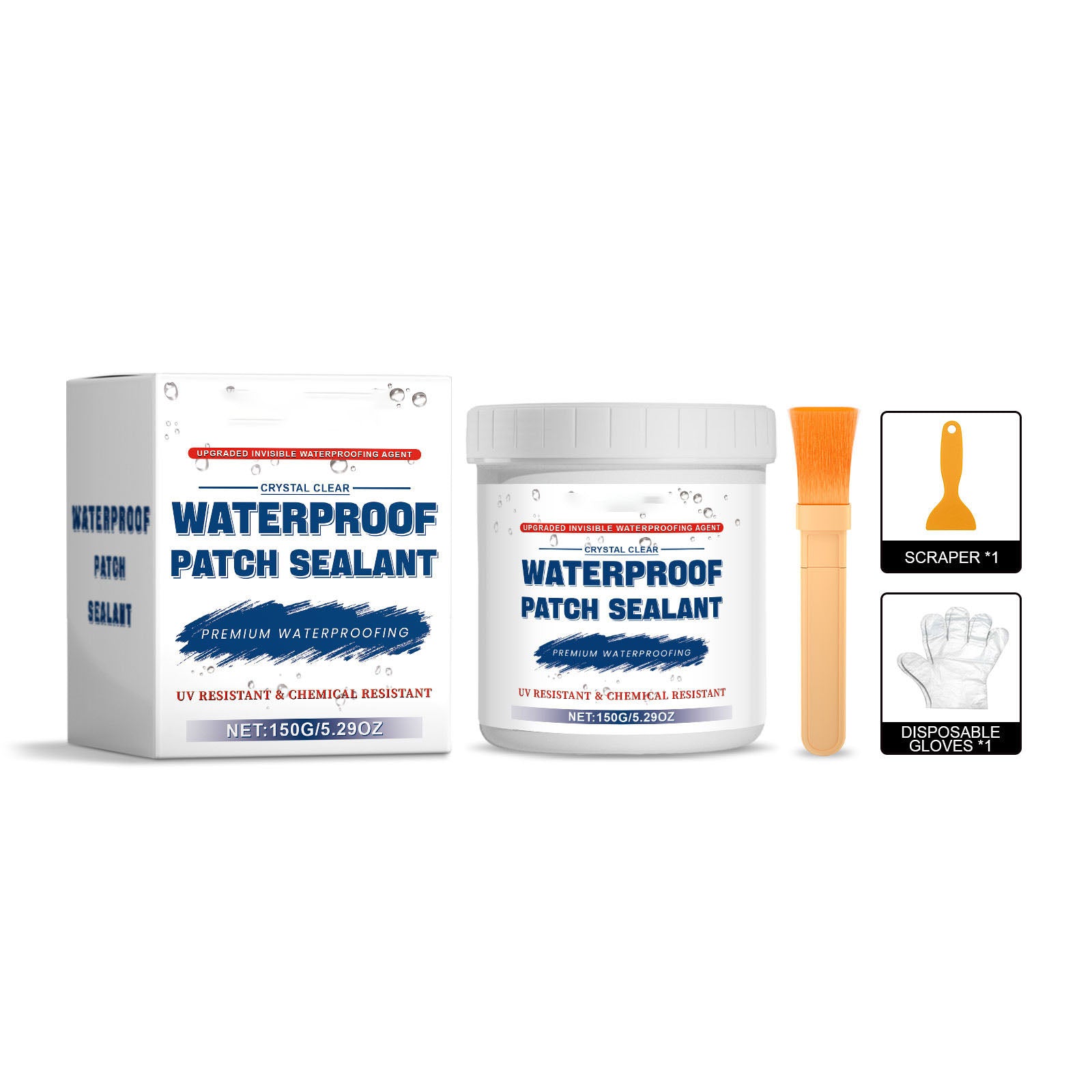Mroace Highly Effective Clear Waterproof Coating Kit