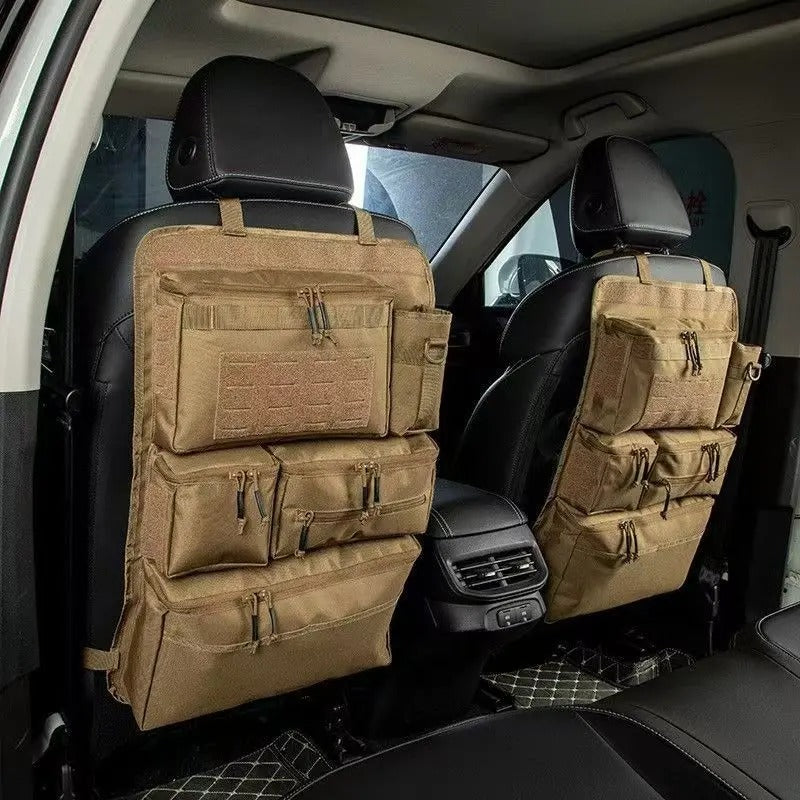 Mroace Tactical Modular Car Seat Organizer Bag