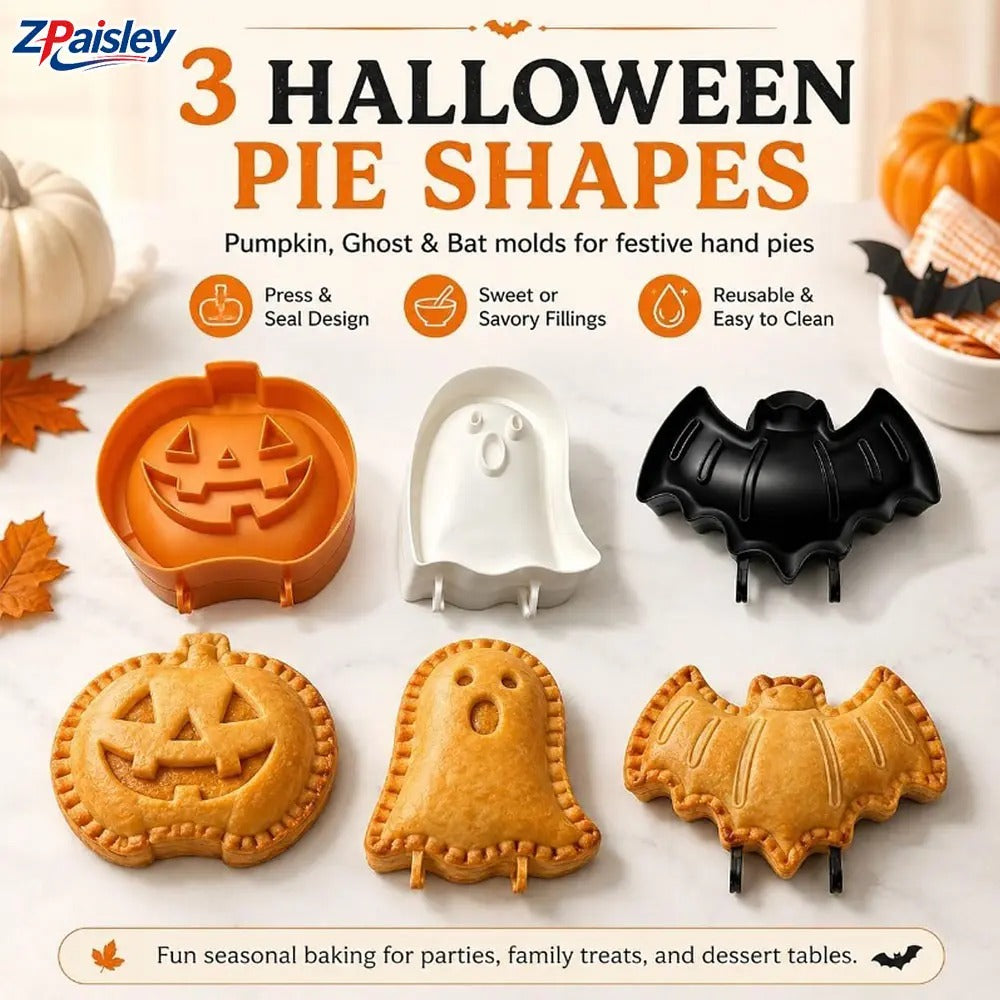 Mroace Halloween Hand Pie Mold Set