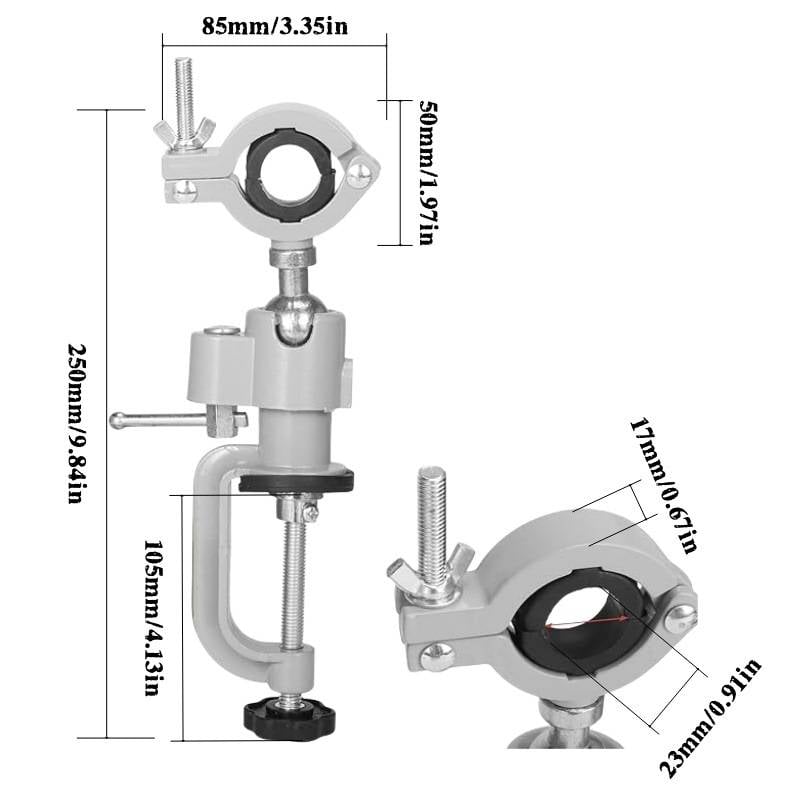 Mroace Adjustable Universal Table Bench Vise