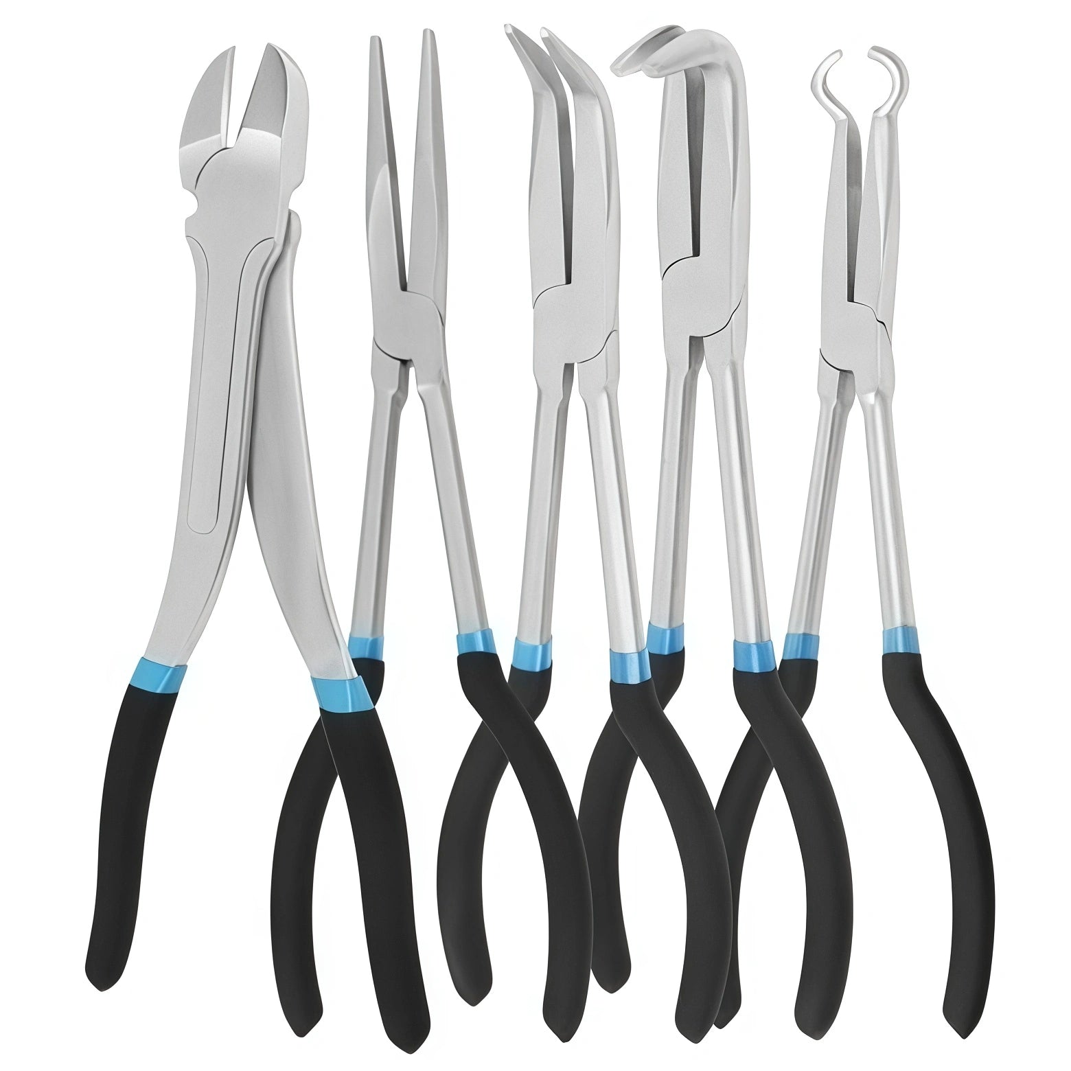 Mroace Extra Long Precision Needle Nose Pliers Set