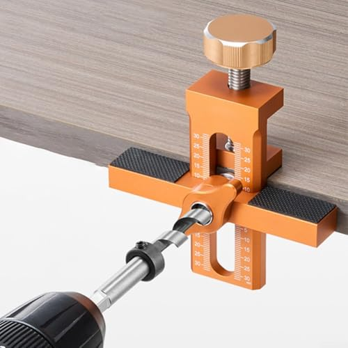 Mroace Adjustable Aluminum Alloy Cabinet Door Installation Jig