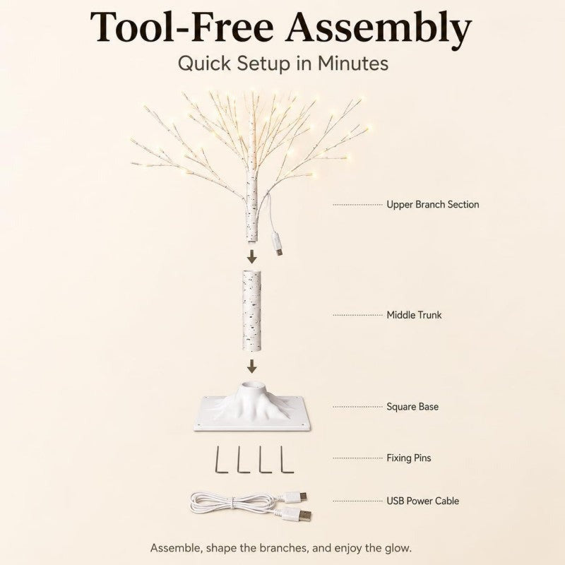 Mroace LED Decorative Tree Lights