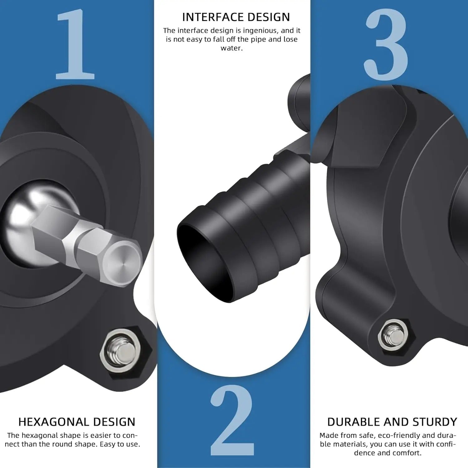Mroace Drill Powered Self Priming Liquid Transfer Pump