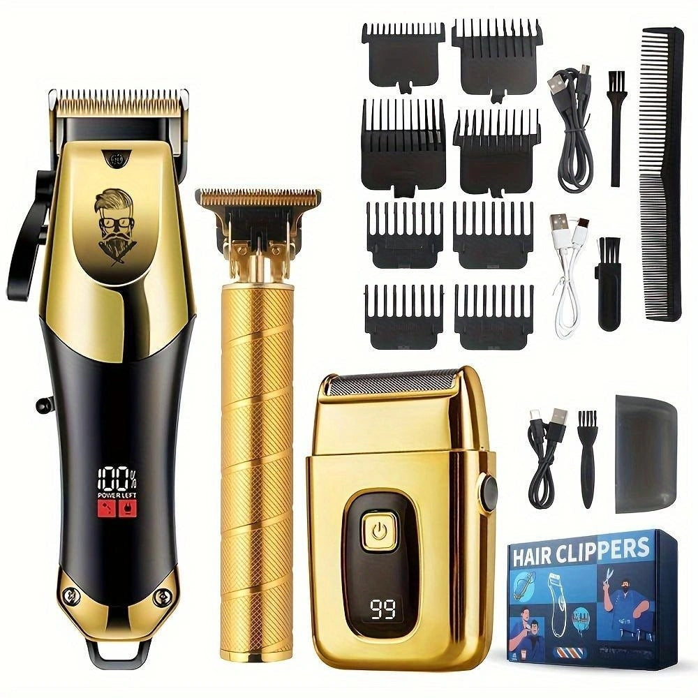 Mroace Professional Hair Clipper Trimmer Set