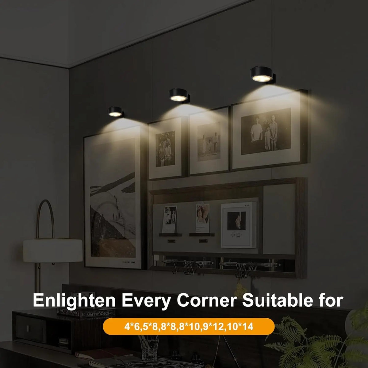 Mroace Dimmable Magnetic RGB LED Picture Lights