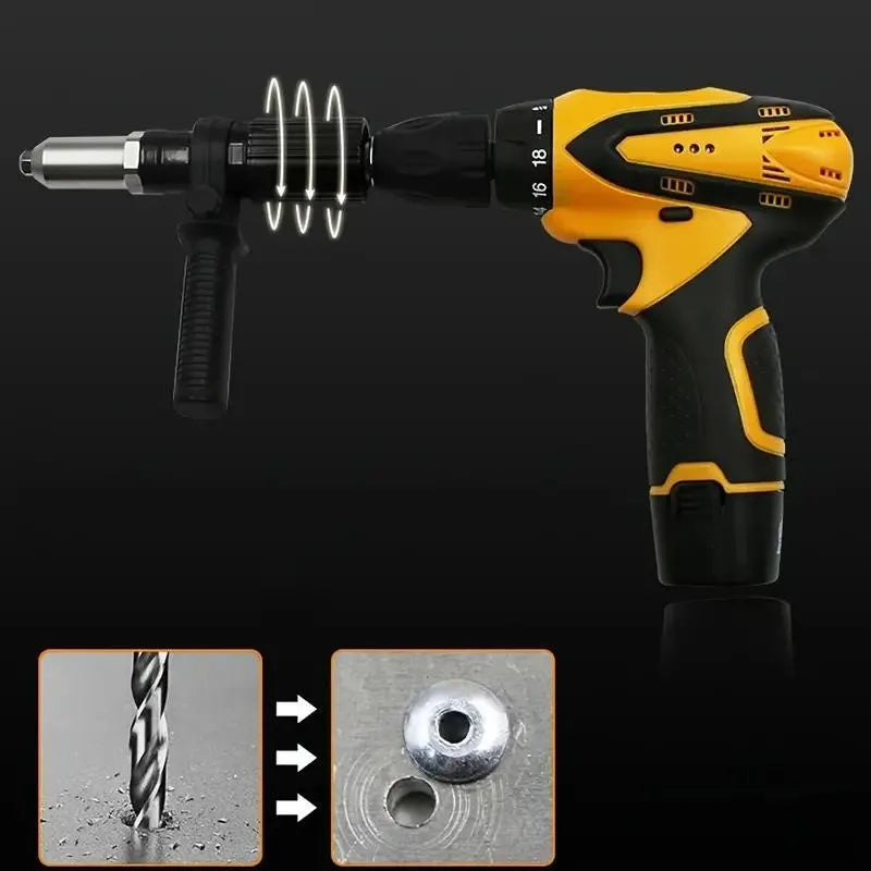 Mroace Electric Drill Rivet Gun Adapter