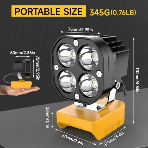 Mroace LED Cordless Work Light