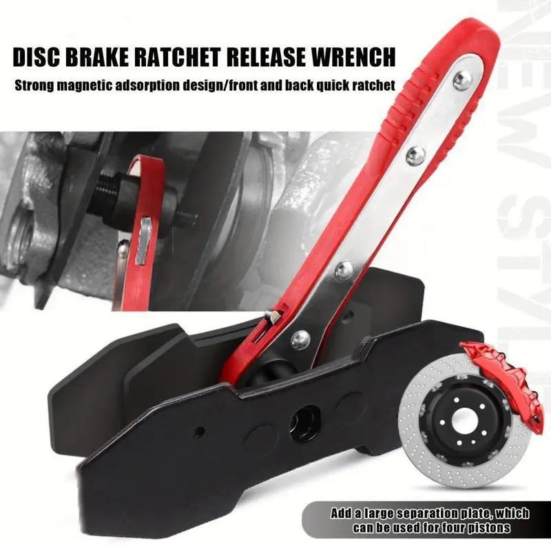 Mroace Ratcheting Brake Caliper Press Tool