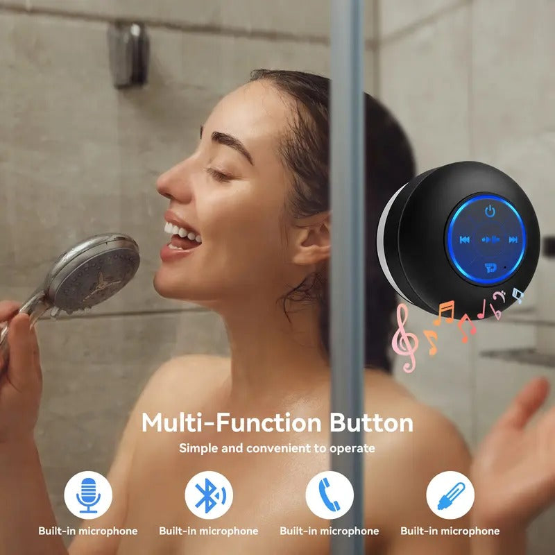 Mroace Waterproof Bluetooth Speaker With RGB Lights