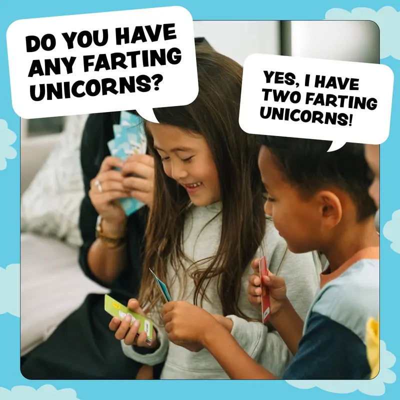 Mroace Funny Unicorn Go Fish Card Game