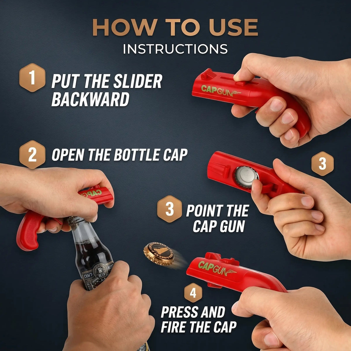 Mroace Creative Heavy Duty Bottle Opener