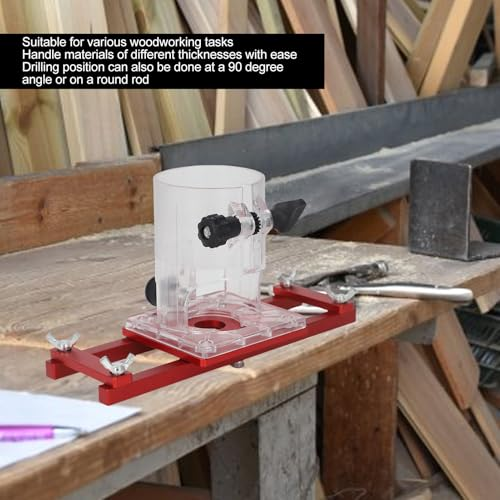 Mroace Wood Trimmer Router Base