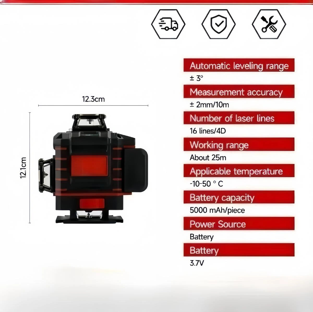 Mroace Precision Green Line Laser Level