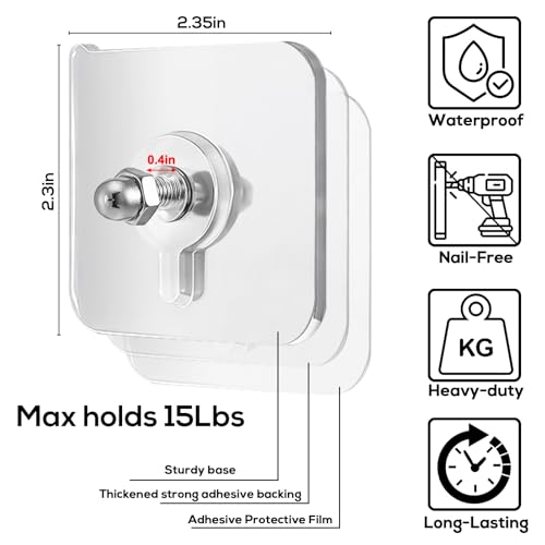 Mroace Wall Hangers Without Nails Kit