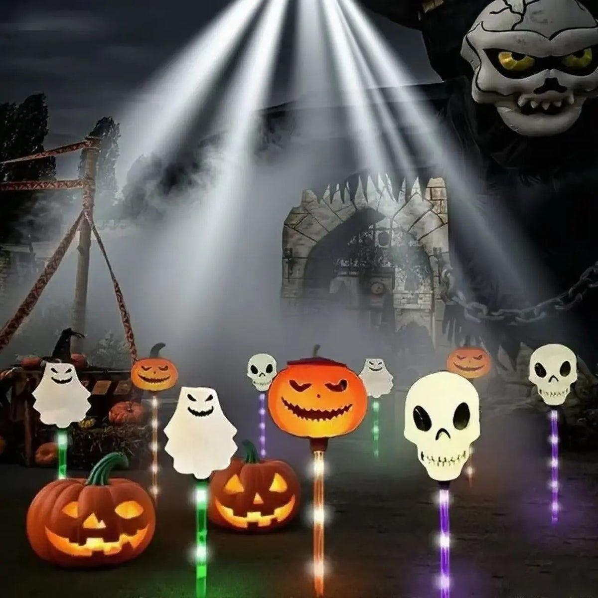 Mroace Solar Halloween Lantern Lights