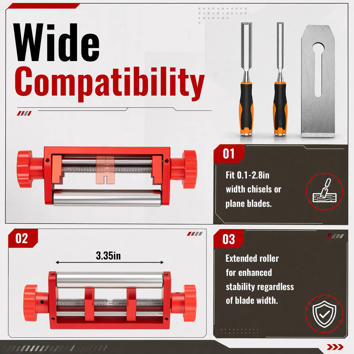 Mroace Adjustable Chisel Sharpening Jig