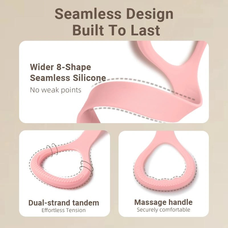 Mroace Figure 8 Silicone Resistance Band