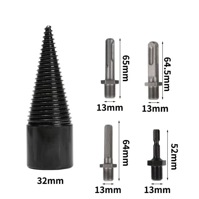 Mroace Heavy Duty Firewood Log Splitter Drill Bit