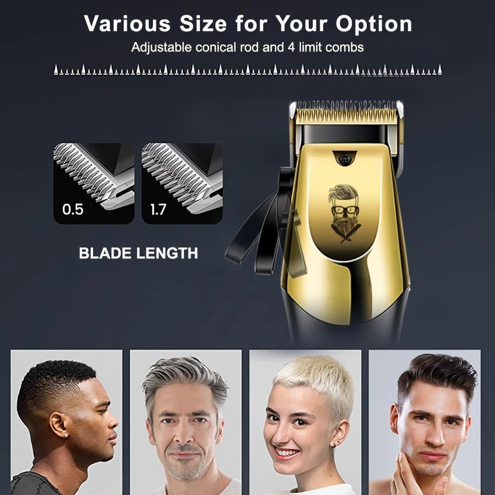Mroace Professional Hair Clipper Trimmer Set