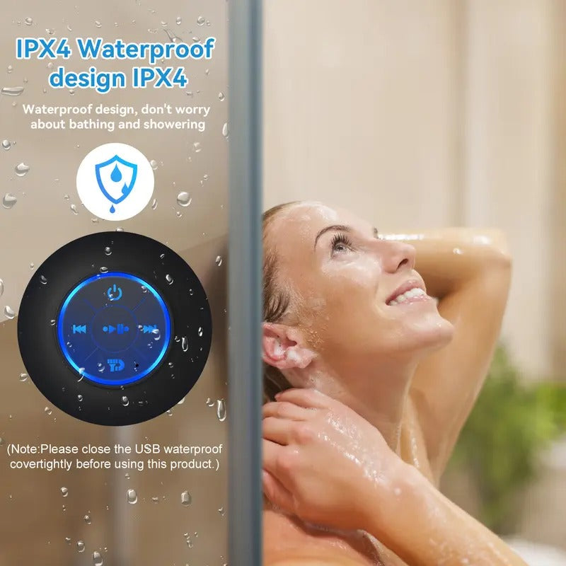 Mroace Waterproof Bluetooth Speaker With RGB Lights