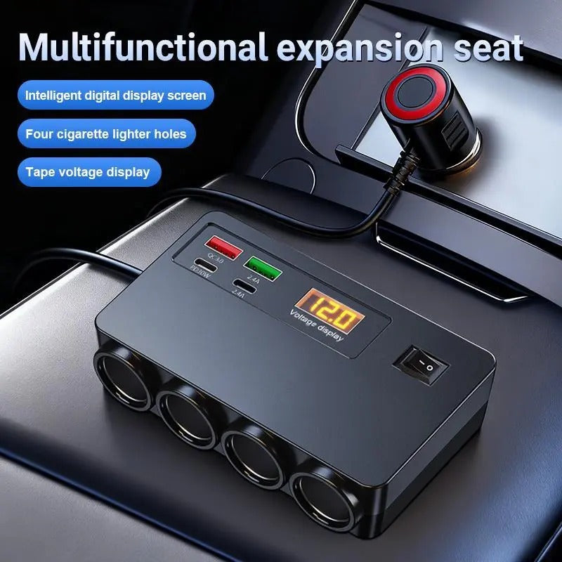 Mroace Multiport Vehicle Power Adapter Charger