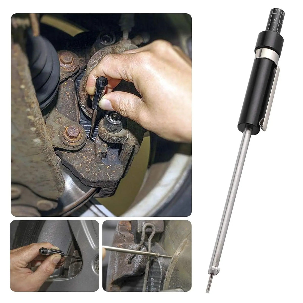Mroace Precision Brake Pad Thickness Gauge Tool