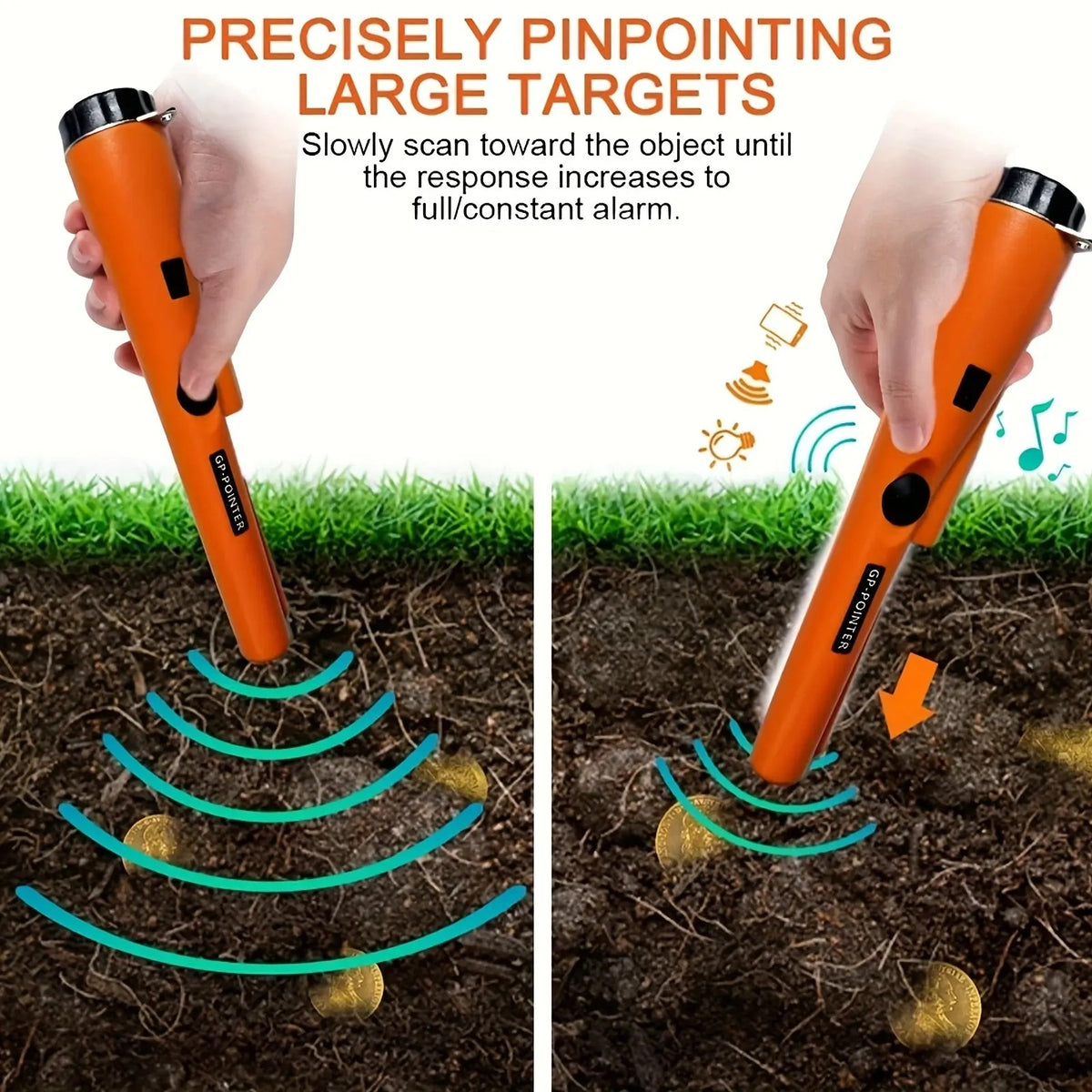 Mroace Handheld Metal Detector Pinpointer