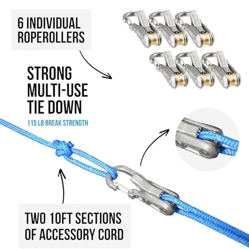 Mroace Paracord Rope Tensioner Cinching Tool