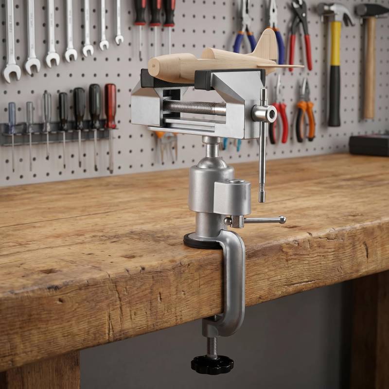 Mroace Adjustable Universal Table Bench Vise