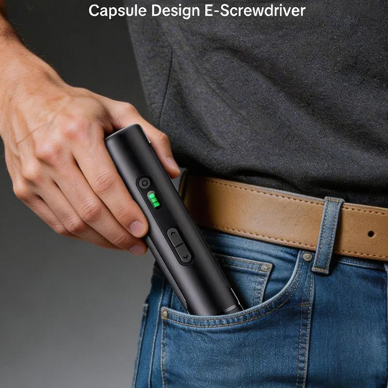 Mroace Cordless Electric Screwdriver Set With Adjustable Torque