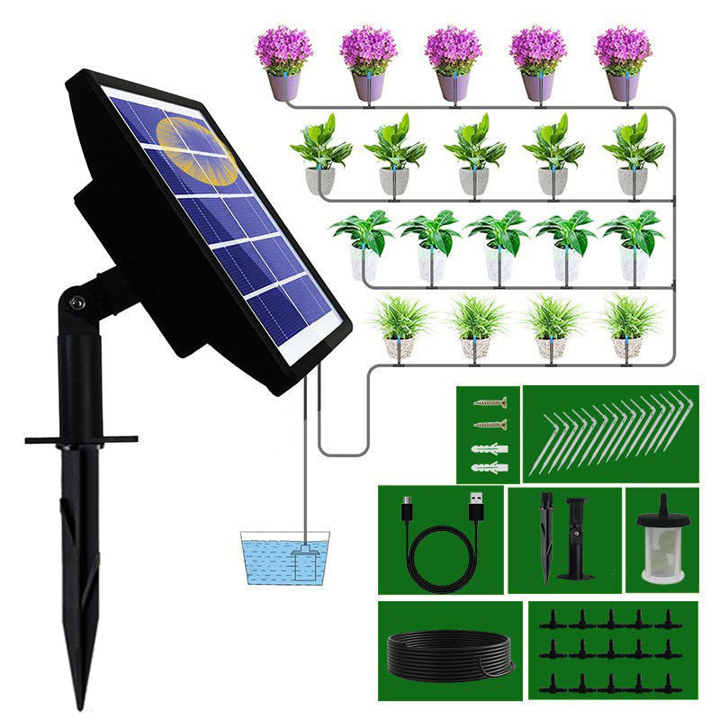 Mroace Solar Automatic Drip Irrigation Kit