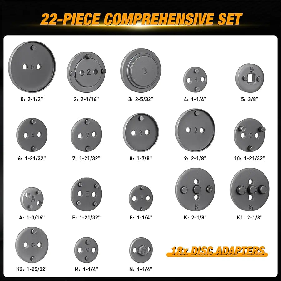 Mroace Master Disc Brake Caliper Tool Kit