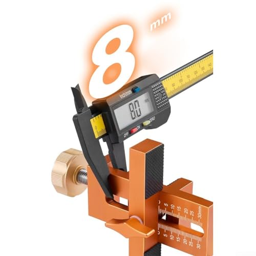 Mroace Adjustable Aluminum Alloy Cabinet Door Installation Jig