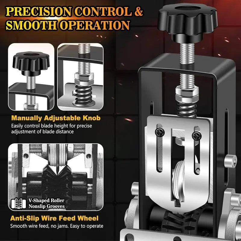 Mroace Adjustable Manual Wire Stripper Machine