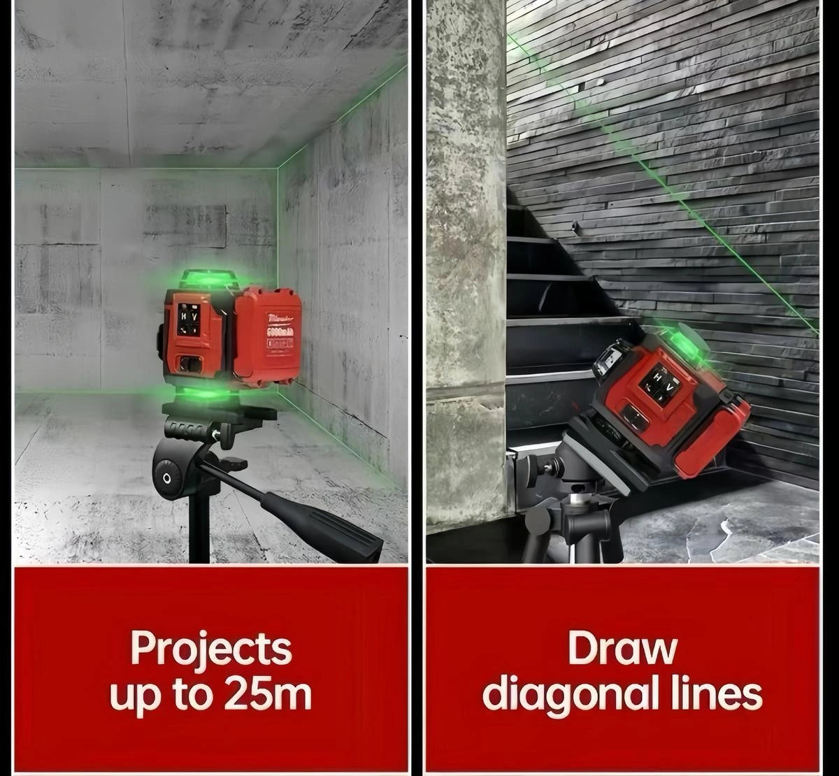 Mroace Precision Green Line Laser Level