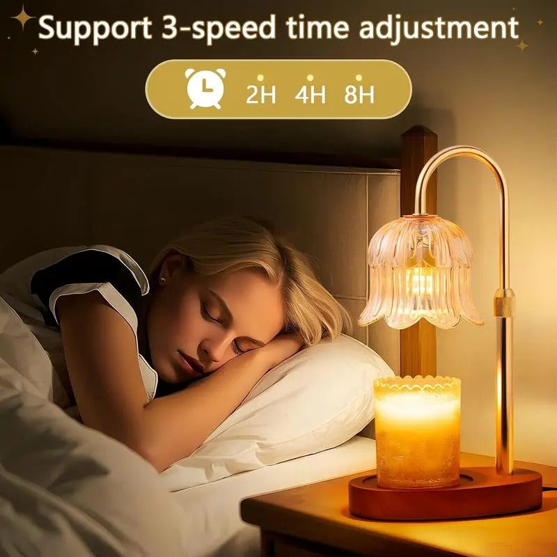Mroace Adjustable Candle Warmer Lamp With Timer