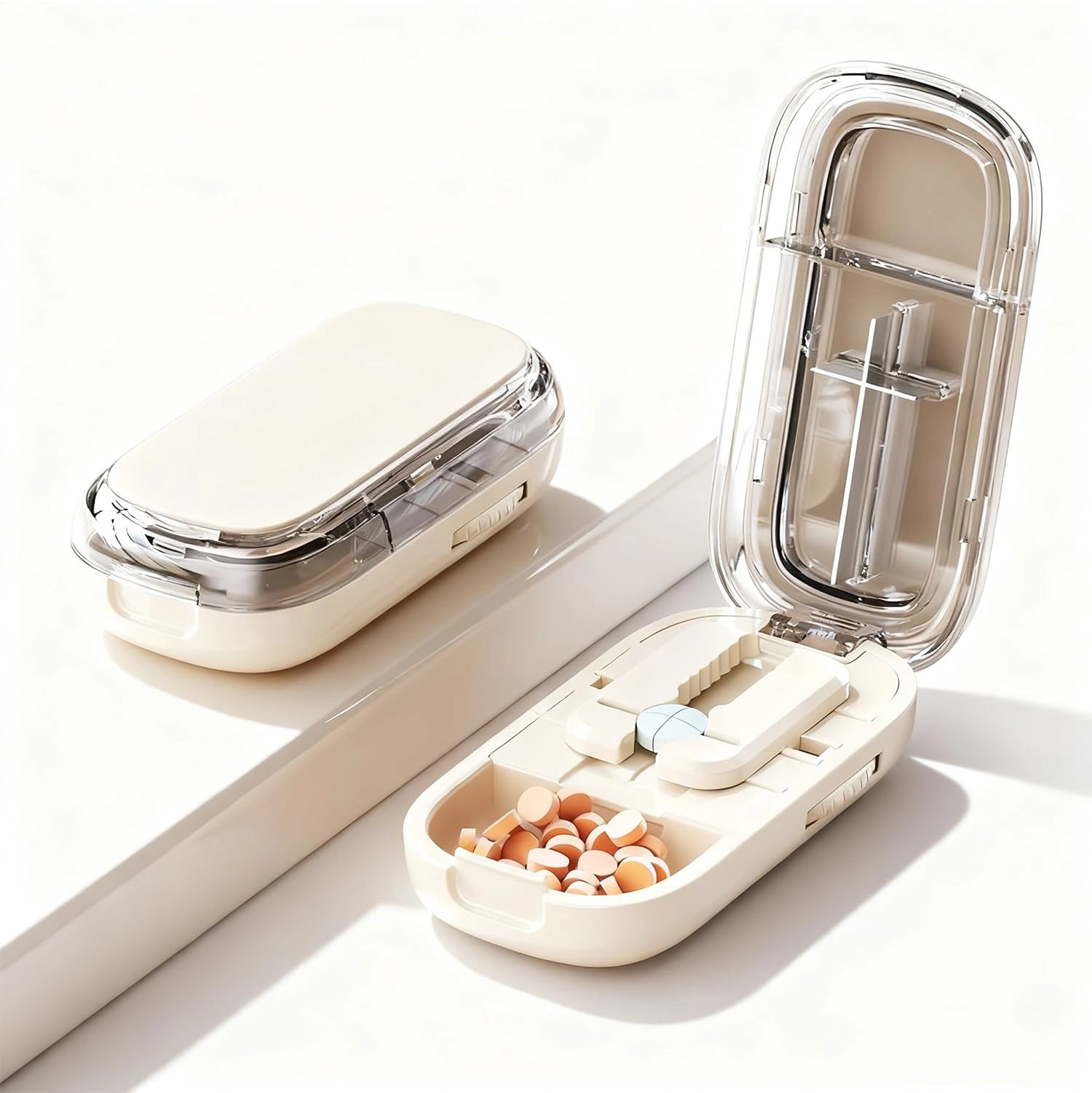 Mroace Adjustable Precision Pill Cutter Splitter