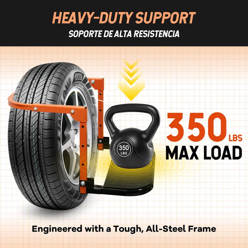Mroace Universal Adjustable Tire Step Stool