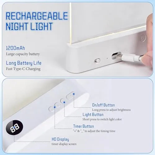 Mroace Eye Care LED Book Light