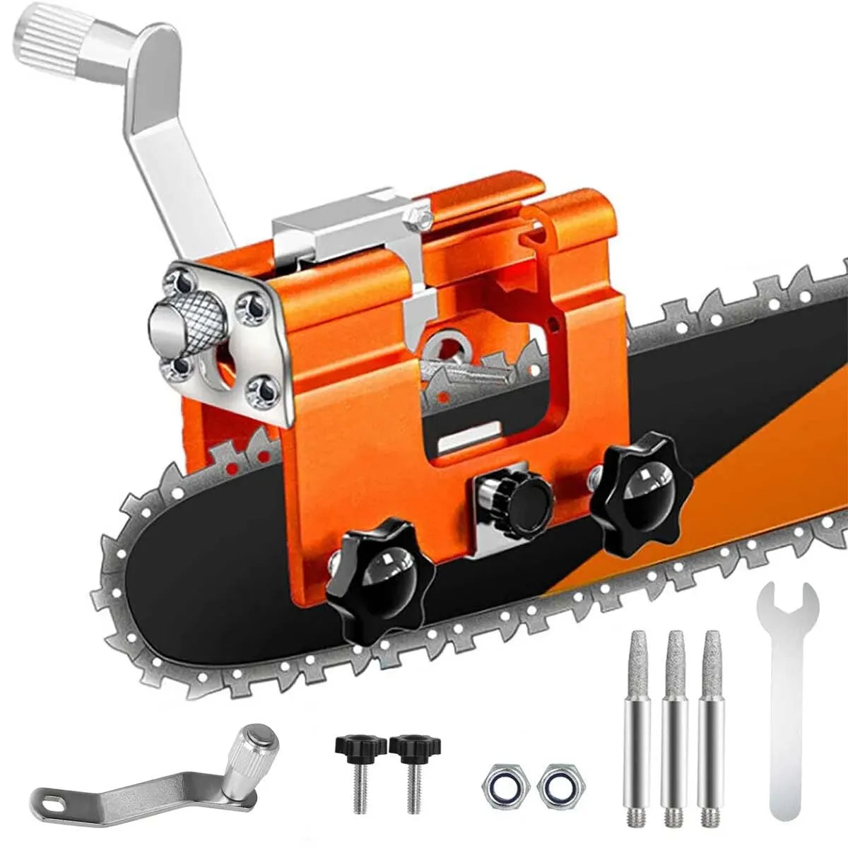 Mroace Portable Chainsaw Chain Sharpener Kit