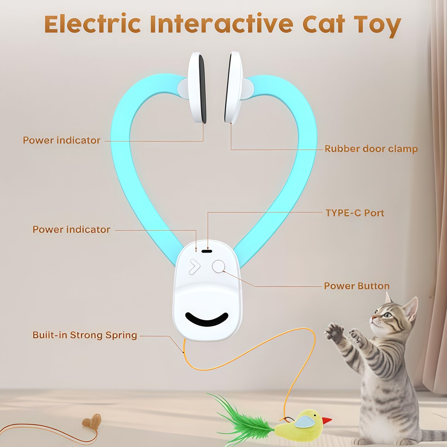 Mroace Smart Interactive Cat Toy