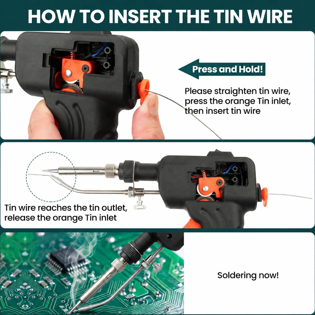 Mroace Compact Electric Soldering Iron Kit