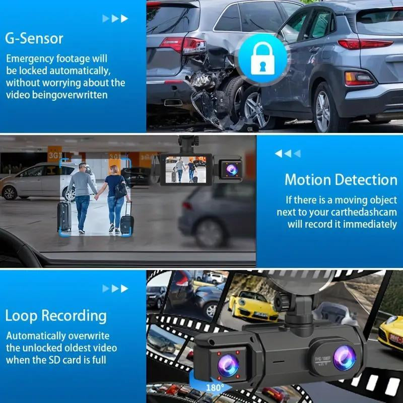 Mroace HD Car Dash Cam Video Recorder