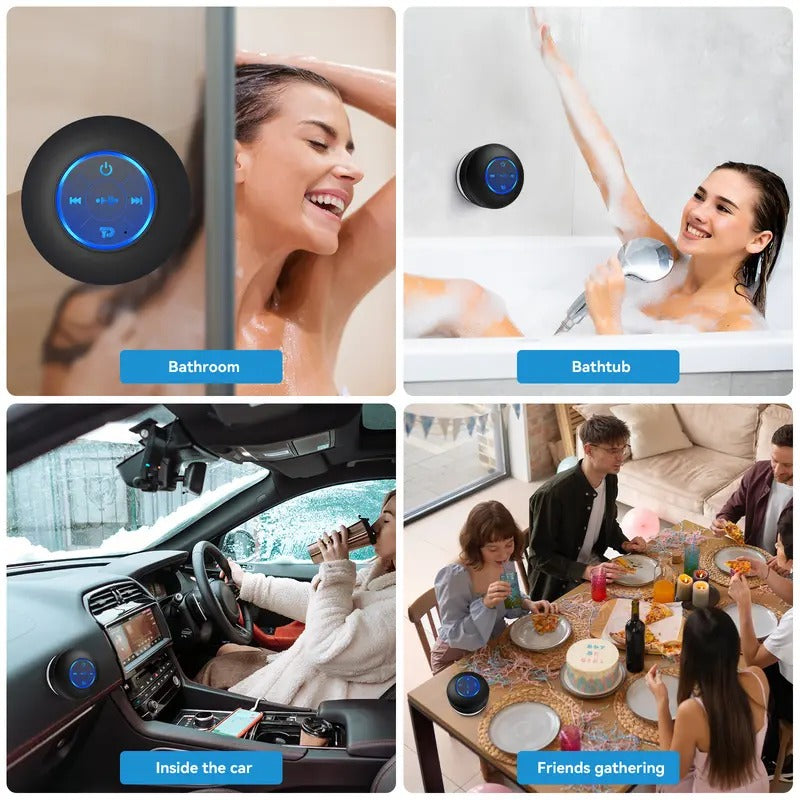 Mroace Waterproof Bluetooth Speaker With RGB Lights