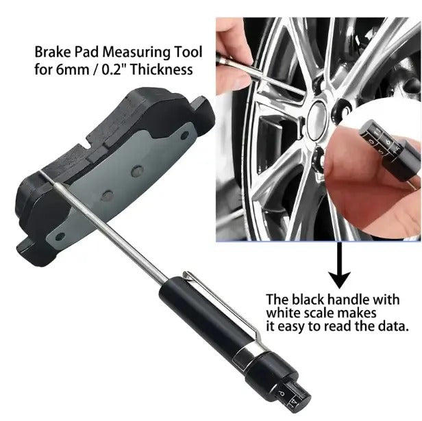 Mroace Precision Brake Pad Thickness Gauge Tool