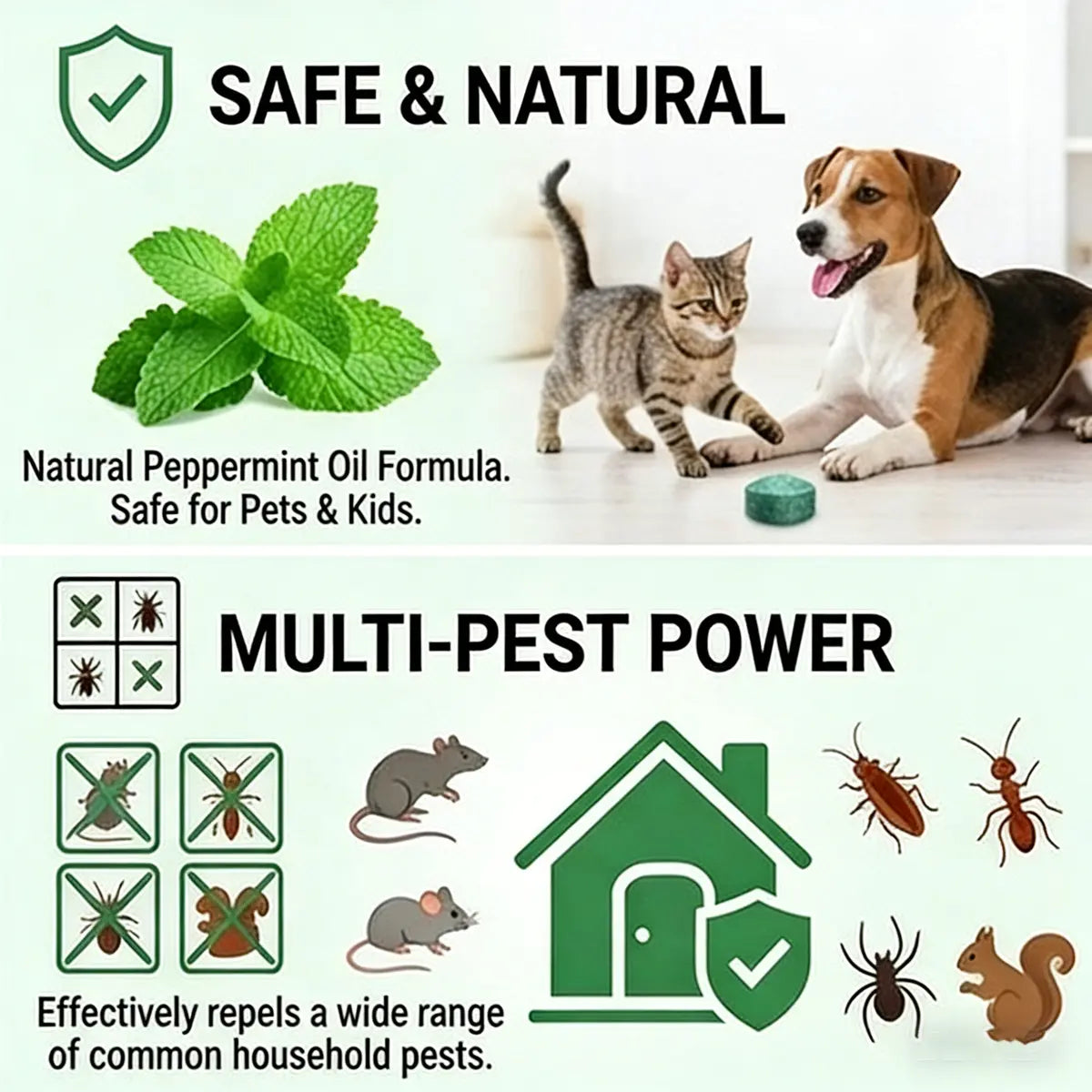Mroace Peppermint Lemon Natural Rodent Repellent