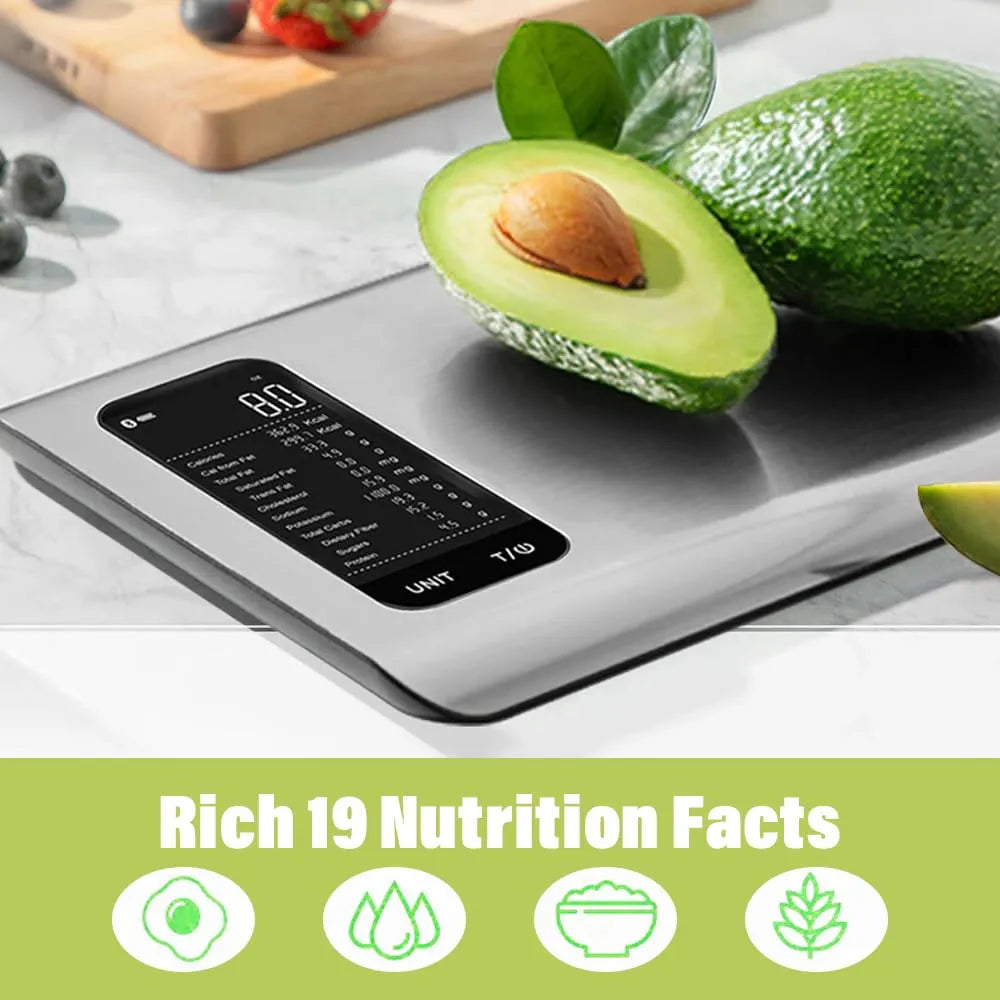 Mroace Smart High Accuracy Digital Nutrition Kitchen Scale