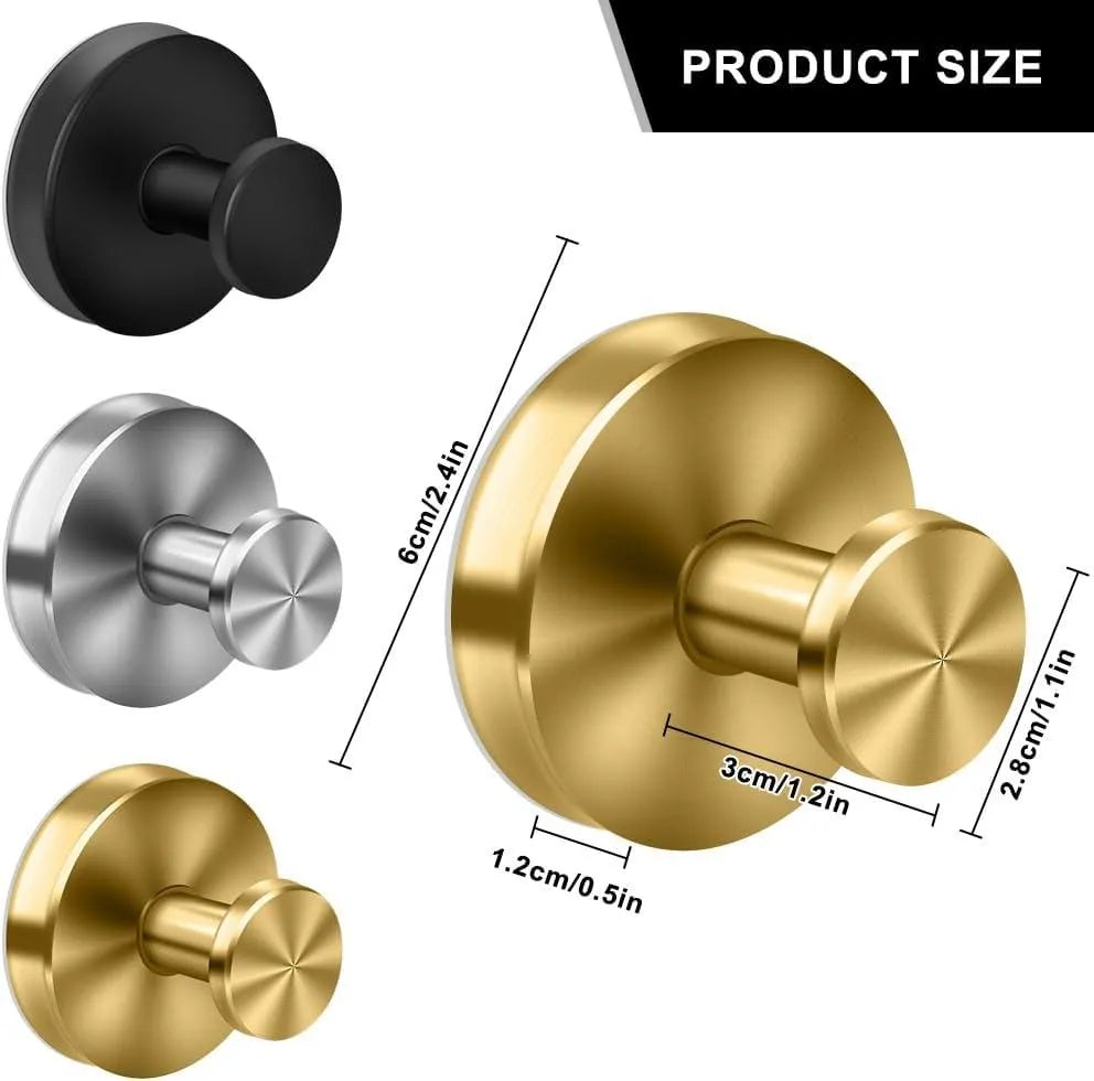 Mroace Heavy Duty Waterproof Rustproof Suction Cup Hooks